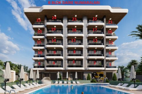 1+1 Leilighet  i Alanya, Antalya, Tyrkia Nr. 58936 - 21