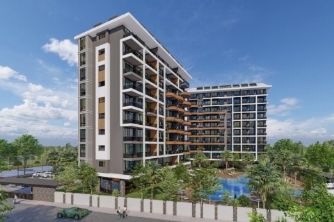 1+1 Leilighet  i Alanya, Antalya, Tyrkia Nr. 58985 - 9