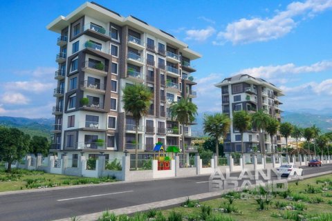 1+1 Leilighet  i Alanya, Antalya, Tyrkia Nr. 59006 - 4