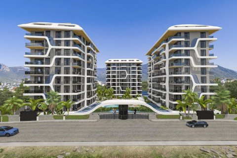 1+1 Leilighet  i Alanya, Antalya, Tyrkia Nr. 61585 - 2