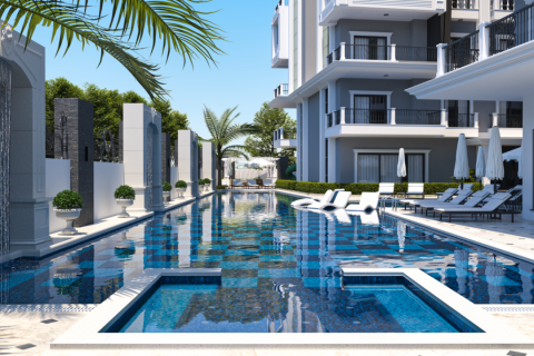 1+1 Leilighet  i Alanya, Antalya, Tyrkia Nr. 58828 - 4