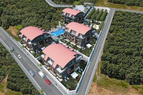 1+1 Leilighet  i Alanya, Antalya, Tyrkia Nr. 58971 - 4