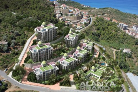 1+1 Leilighet  i Alanya, Antalya, Tyrkia Nr. 59014 - 1