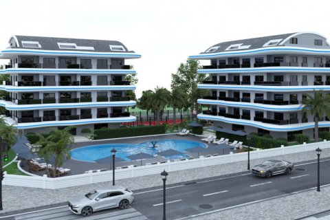 1+1 Leilighet  i Alanya, Antalya, Tyrkia Nr. 58819 - 1