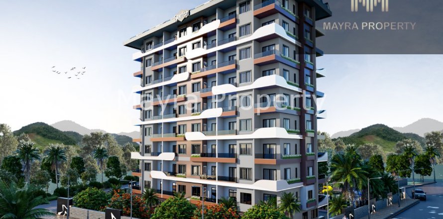 Leilighet  i Alanya, Antalya, Tyrkia Nr. 54952