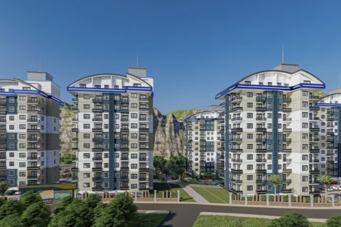 1+1 Leilighet  i Alanya, Antalya, Tyrkia Nr. 58806 - 2