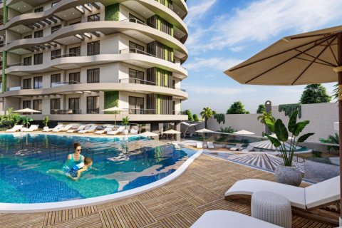 1+1 Leilighet  i Alanya, Antalya, Tyrkia Nr. 58883 - 4