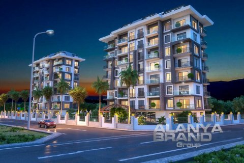 1+1 Leilighet  i Alanya, Antalya, Tyrkia Nr. 59006 - 1