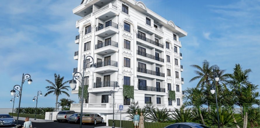 1+1 Leilighet  i Alanya, Antalya, Tyrkia Nr. 58771