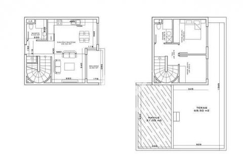 1+1 Leilighet  i Antalya, Tyrkia Nr. 62174 - 20