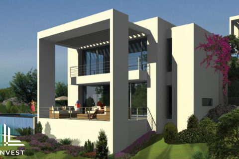 5+1 Villa  i Bodrum, Mugla, Tyrkia Nr. 62664 - 2