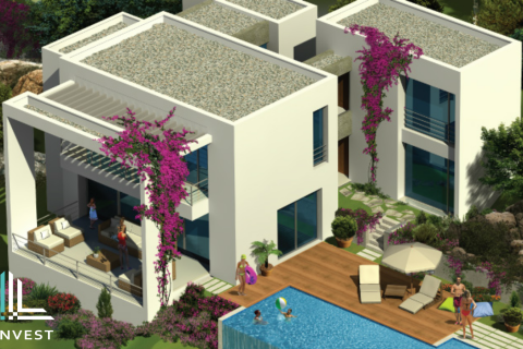 5+1 Villa  i Bodrum, Mugla, Tyrkia Nr. 62664 - 1