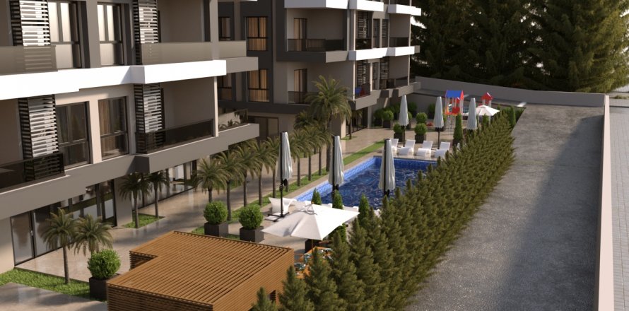 4+1 Takleilighet  i Oba, Antalya, Tyrkia Nr. 64231