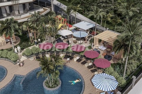 1+1 Leilighet  i Alanya, Antalya, Tyrkia Nr. 63264 - 5