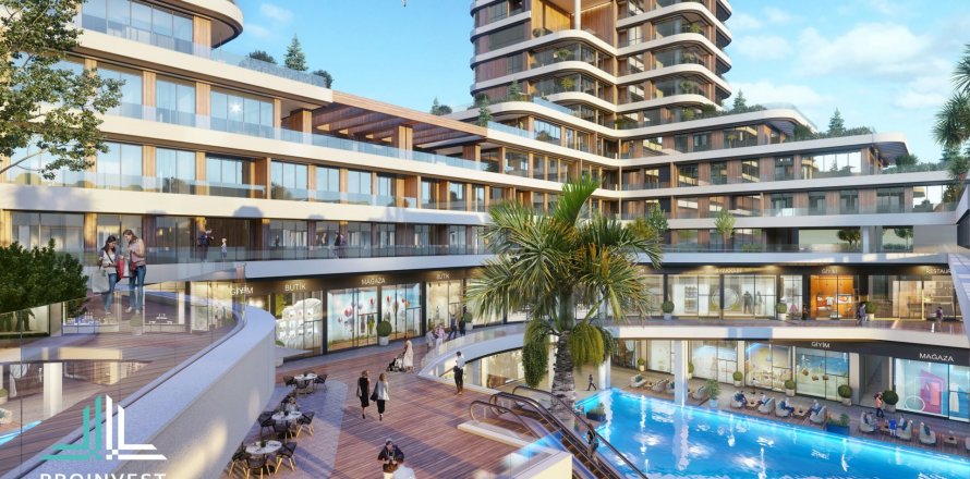 2+1 Leilighet  i Istanbul, Tyrkia Nr. 63496