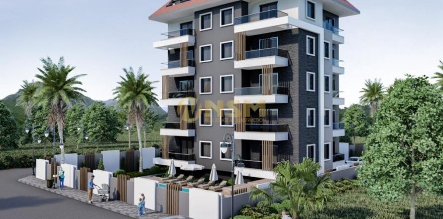 2+1 Leilighet  i Alanya, Antalya, Tyrkia Nr. 68297