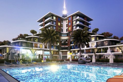 1+1 Leilighet  i Antalya, Tyrkia Nr. 66983 - 1