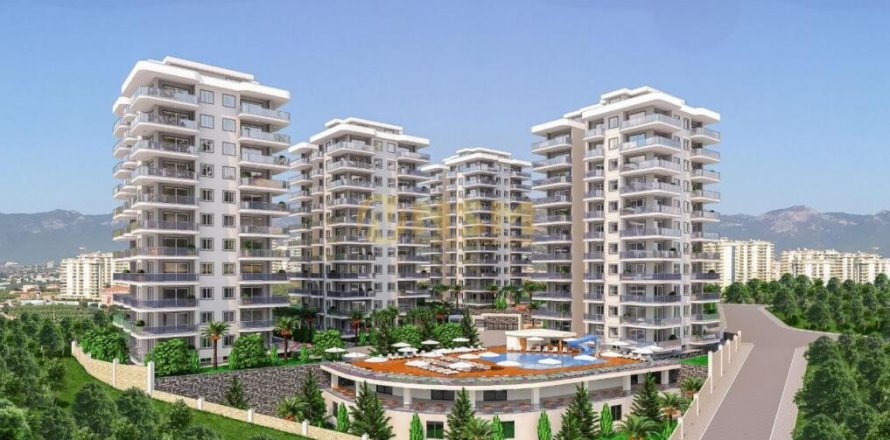 2+1 Leilighet  i Alanya, Antalya, Tyrkia Nr. 70443