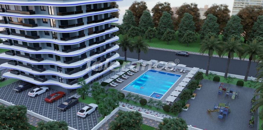 1+1 Leilighet  i Alanya, Antalya, Tyrkia Nr. 69154