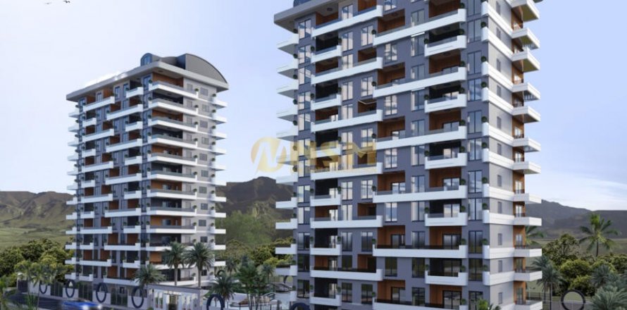 1+1 Leilighet  i Alanya, Antalya, Tyrkia Nr. 68232