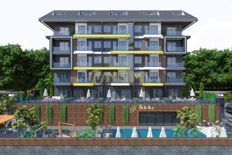 1+1 Leilighet  i Alanya, Antalya, Tyrkia Nr. 68278 - 1