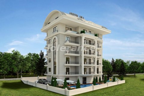 1+1 Leilighet  i Alanya, Antalya, Tyrkia Nr. 68478 - 2