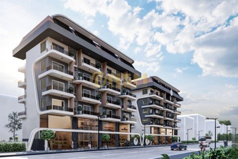 1+1 Leilighet  i Alanya, Antalya, Tyrkia Nr. 68237 - 1