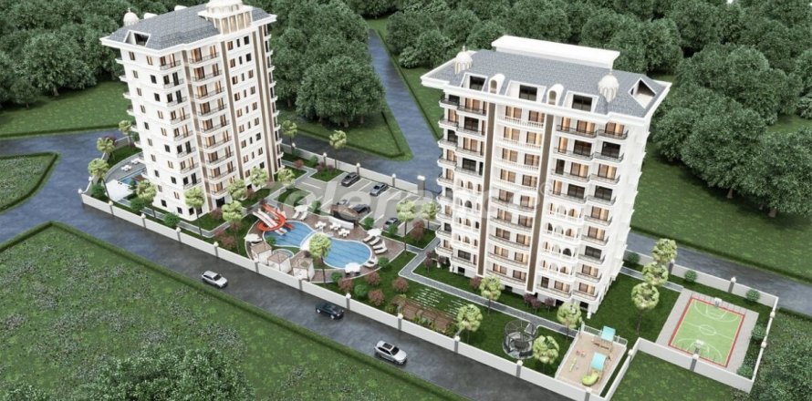 2+1 Leilighet  i Alanya, Antalya, Tyrkia Nr. 66990