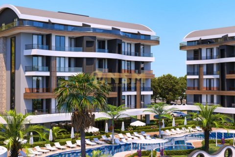 1+1 Leilighet  i Alanya, Antalya, Tyrkia Nr. 68310 - 5