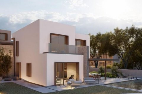 3+0 Villa  i Gumusluk, Mugla, Tyrkia Nr. 50882 - 1