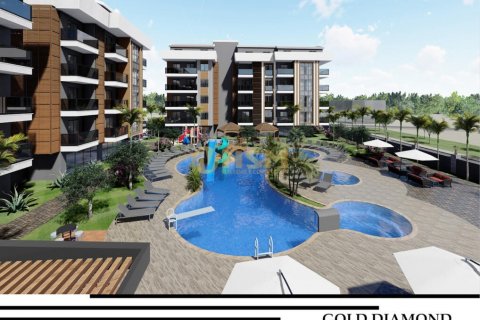 1+1 Leilighet  i Alanya, Antalya, Tyrkia Nr. 68269 - 15