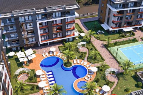 1+1 Leilighet  i Alanya, Antalya, Tyrkia Nr. 68309 - 13