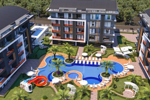 1+1 Leilighet  i Alanya, Antalya, Tyrkia Nr. 68309 - 11