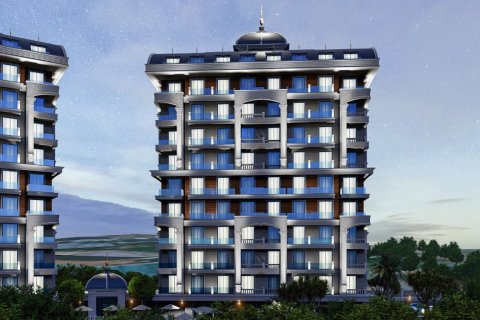 1+1 Leilighet  i Alanya, Antalya, Tyrkia Nr. 67532 - 7