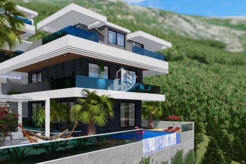 5+2 Villa  i Alanya, Antalya, Tyrkia Nr. 67036 - 2