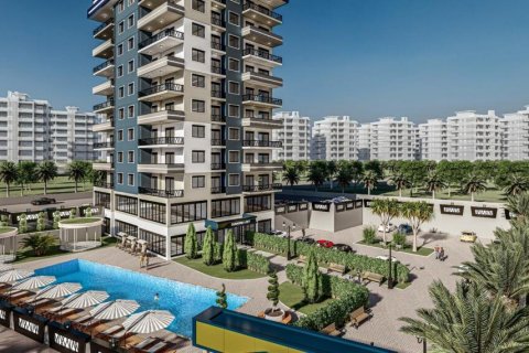 1+1 Leilighet  i Alanya, Antalya, Tyrkia Nr. 38287 - 1