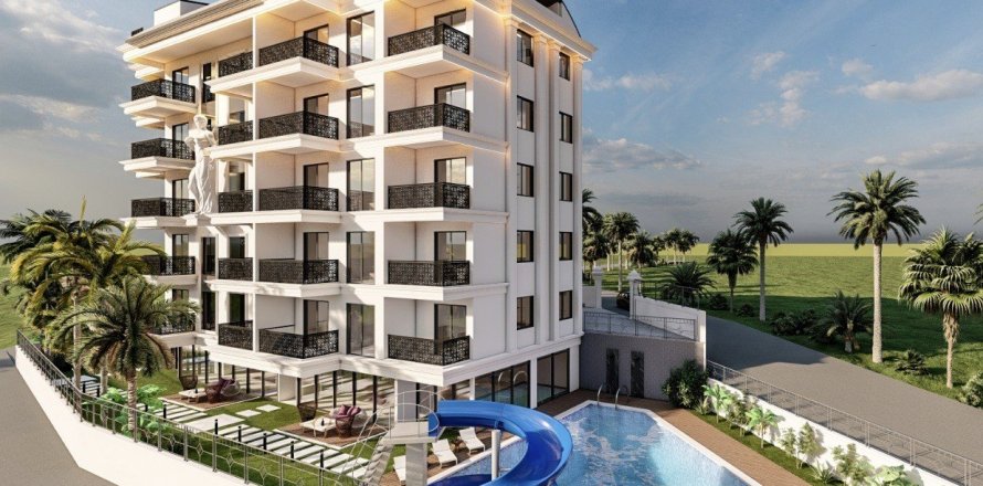 2+1 Leilighet  i Alanya, Antalya, Tyrkia Nr. 72834