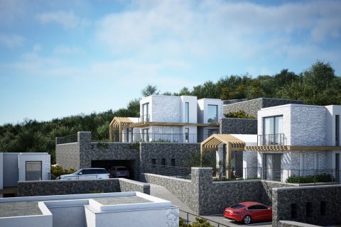 3+0 Villa  i Gumusluk, Mugla, Tyrkia Nr. 73324 - 25