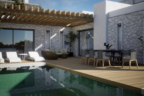 3+0 Villa  i Gumusluk, Mugla, Tyrkia Nr. 73324 - 11