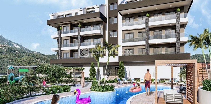 3+1 Leilighet  i Antalya, Tyrkia Nr. 74384