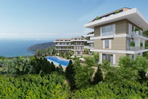 1+1 Leilighet  i Alanya, Antalya, Tyrkia Nr. 77087 - 3