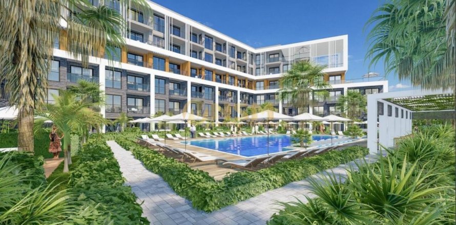 1+1 Leilighet  i Antalya, Tyrkia Nr. 72095