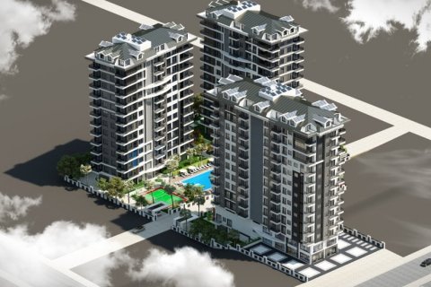 1+1 Leilighet  i Alanya, Antalya, Tyrkia Nr. 41588 - 6