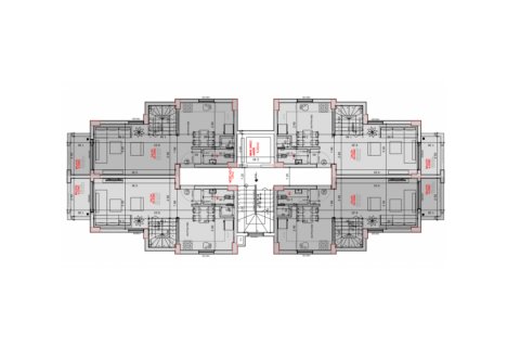 1+1 Leilighet i DM Sun, Gazipasa, Antalya, Tyrkia Nr. 83328 - 3