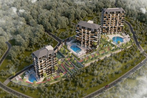 1+1 Bolig kompleks  i Avsallar, Antalya, Tyrkia Nr. 79693 - 1