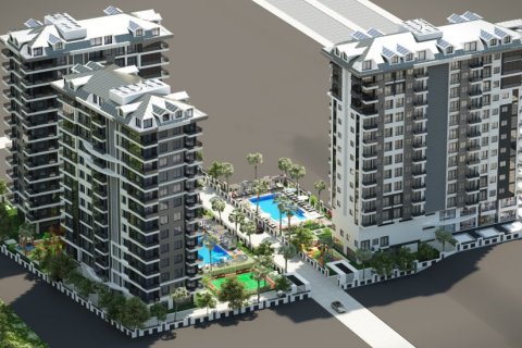 1+1 Leilighet  i Alanya, Antalya, Tyrkia Nr. 41588 - 5