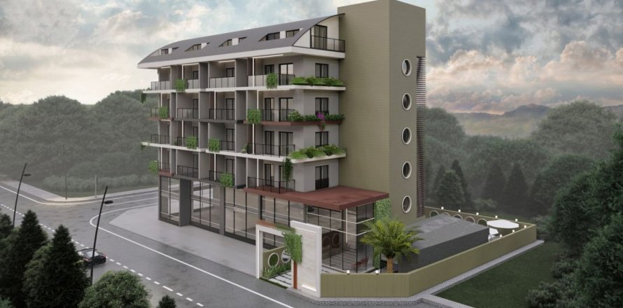 1+1 Leilighet  i Mahmutlar, Antalya, Tyrkia Nr. 84720