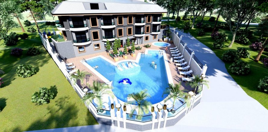 1+1 Leilighet  i Avsallar, Antalya, Tyrkia Nr. 84650