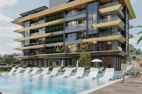 1+1 Leilighet  i Alanya, Antalya, Tyrkia Nr. 83907 - 4