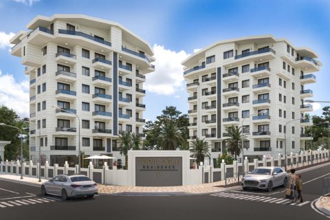 1+1 Leilighet  i Alanya, Antalya, Tyrkia Nr. 84015 - 3